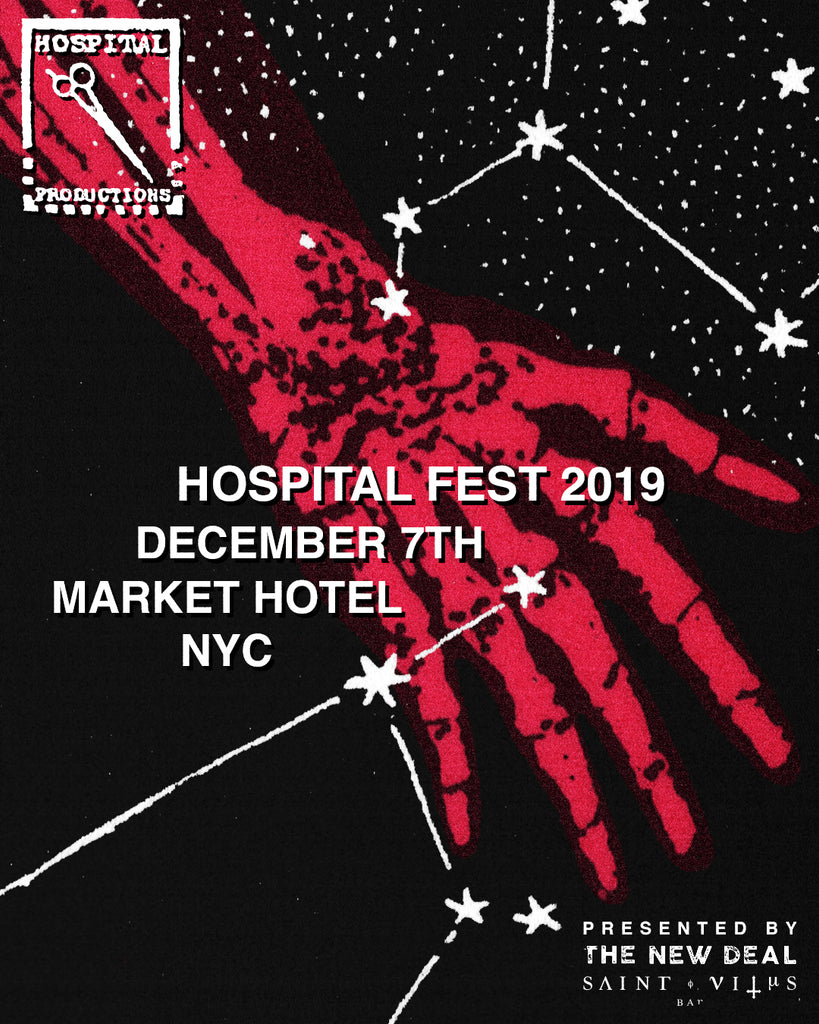 HOSPITAL FEST 2019 DECEMBER 7TH AT MARKET HOTEL
