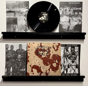 THE GREY WOLVES / VATICAN SHADOW | SICKNESS IN THE RIGHT - GULF WAR SYNDROME BLACK VINYL LP