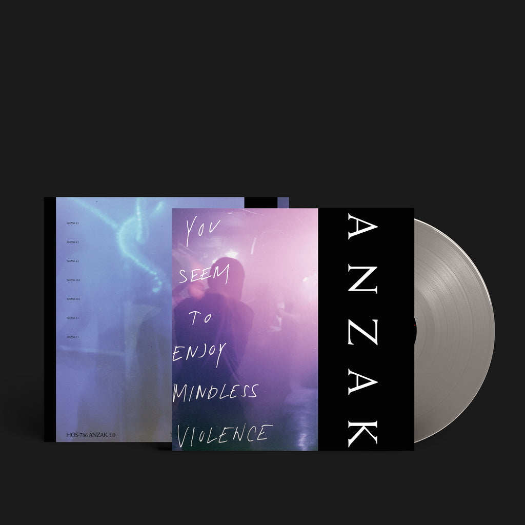 ANZAK | YOU SEEM TO ENJOY MINDLESS VIOLENCE | CLEAR VINYL LP