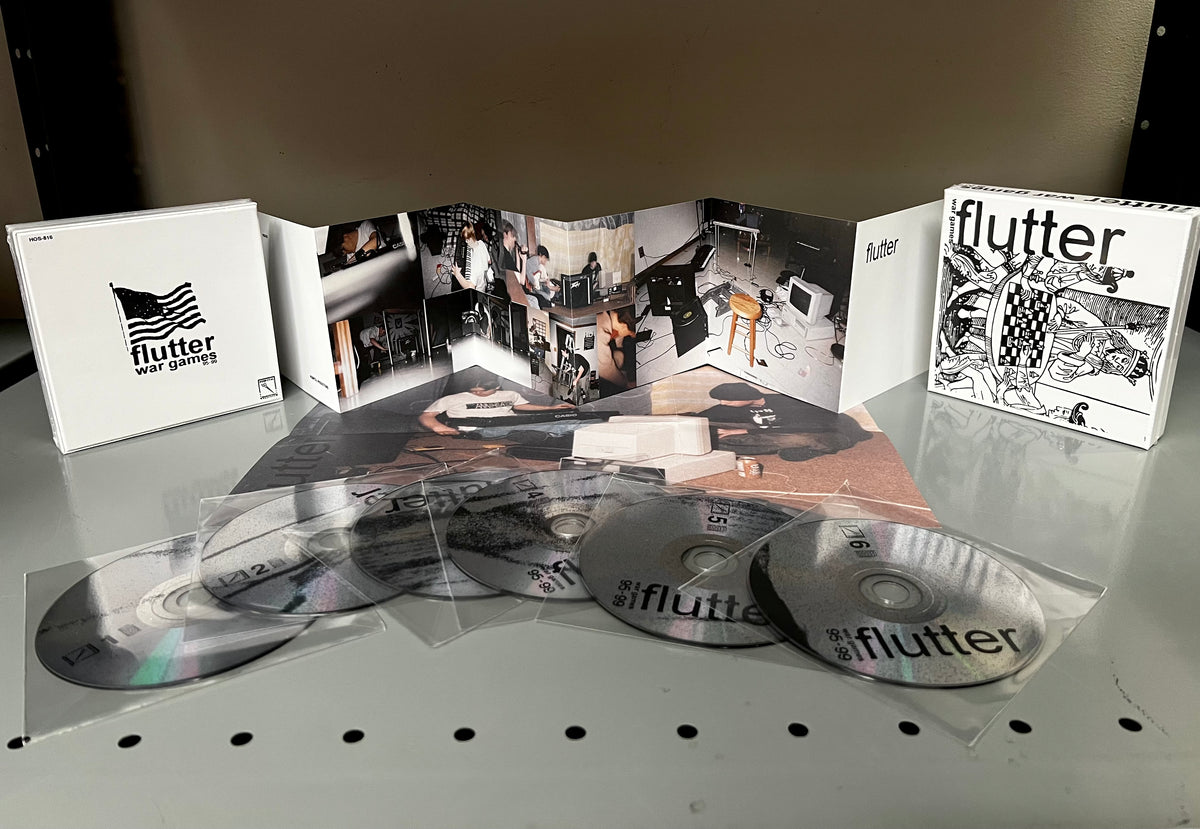 FLUTTER | WAR GAMES 95-99 | SPECIAL EDITION 6XCD BOX PRE ORDER ...