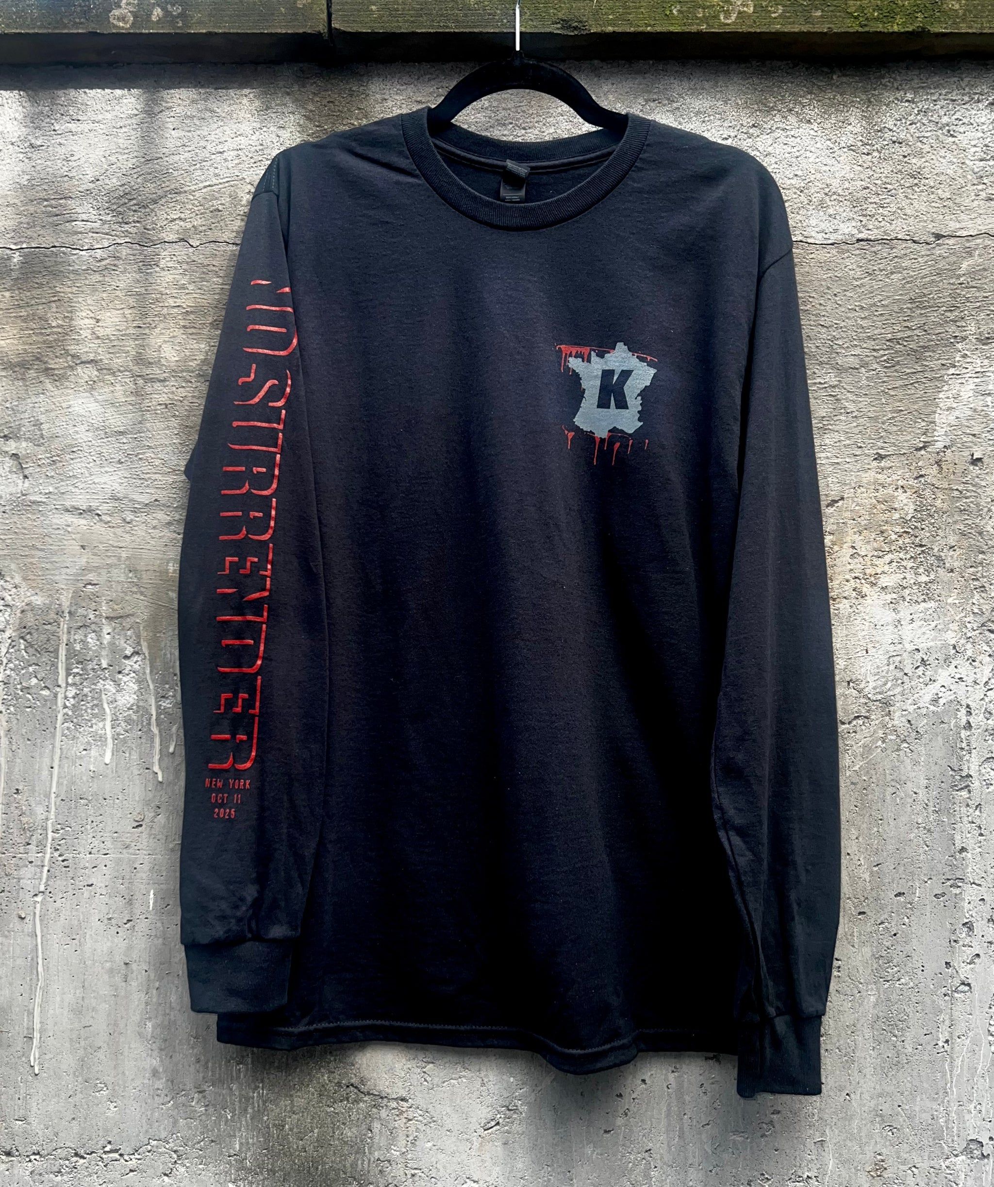 KlCKBACK | NO SURRENDER | LONG SLEEVE – Hospital Productions