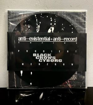 MERZBOW/PRURIENT | BLACK CROWS CYBORG | LP + ANTI-RECORD