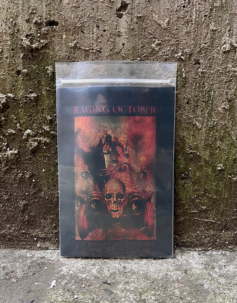 RAGING OCTOBER | COUPLE OUT ON THE TOWN RIDING THE SKULL CAR | CASSETTE PRE ORDER