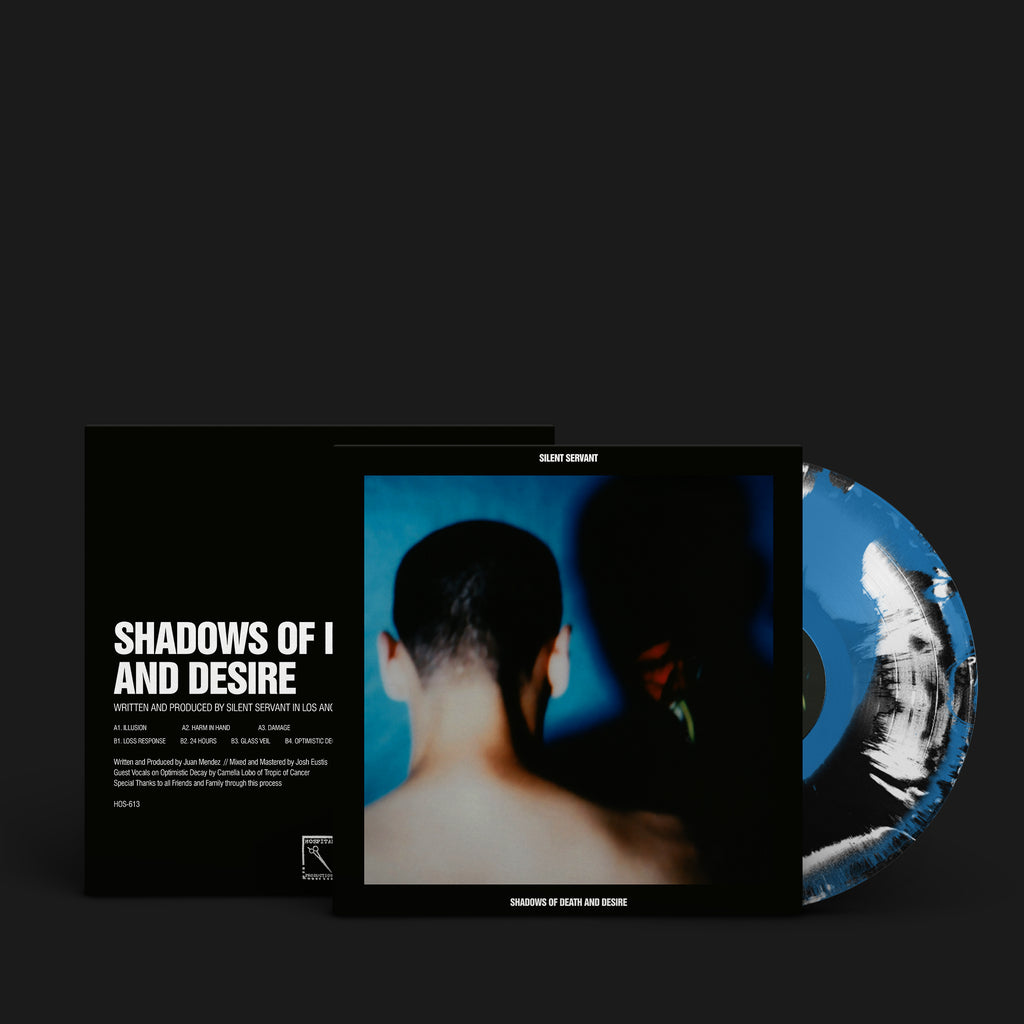 SILENT SERVANT | SHADOWS OF DEATH AND DESIRE | BLUE/WHITE/BLACK MERGE VINYL LP