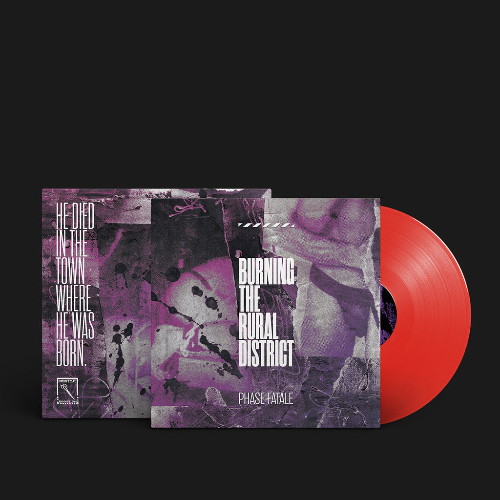 PHASE FATALE | BURNING THE RURAL DISTRICT | RED CLEAR VINYL LP