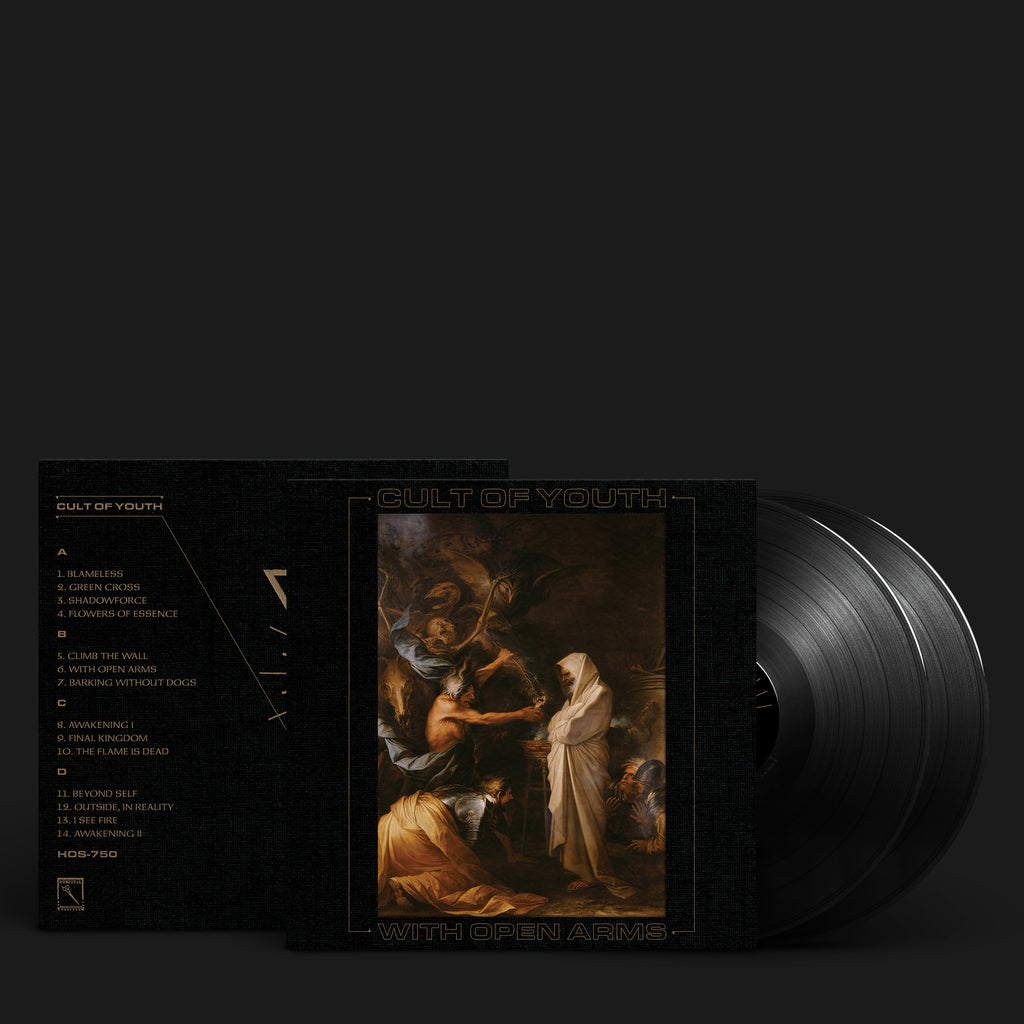 CULT OF YOUTH | WITH OPEN ARMS | BLACK VINYL 2XLP