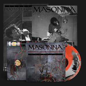 MASONNA / PRURIENT | ANNIHILATIONISM | ORANGE/GREY/BLACK MERGE VINYL LP