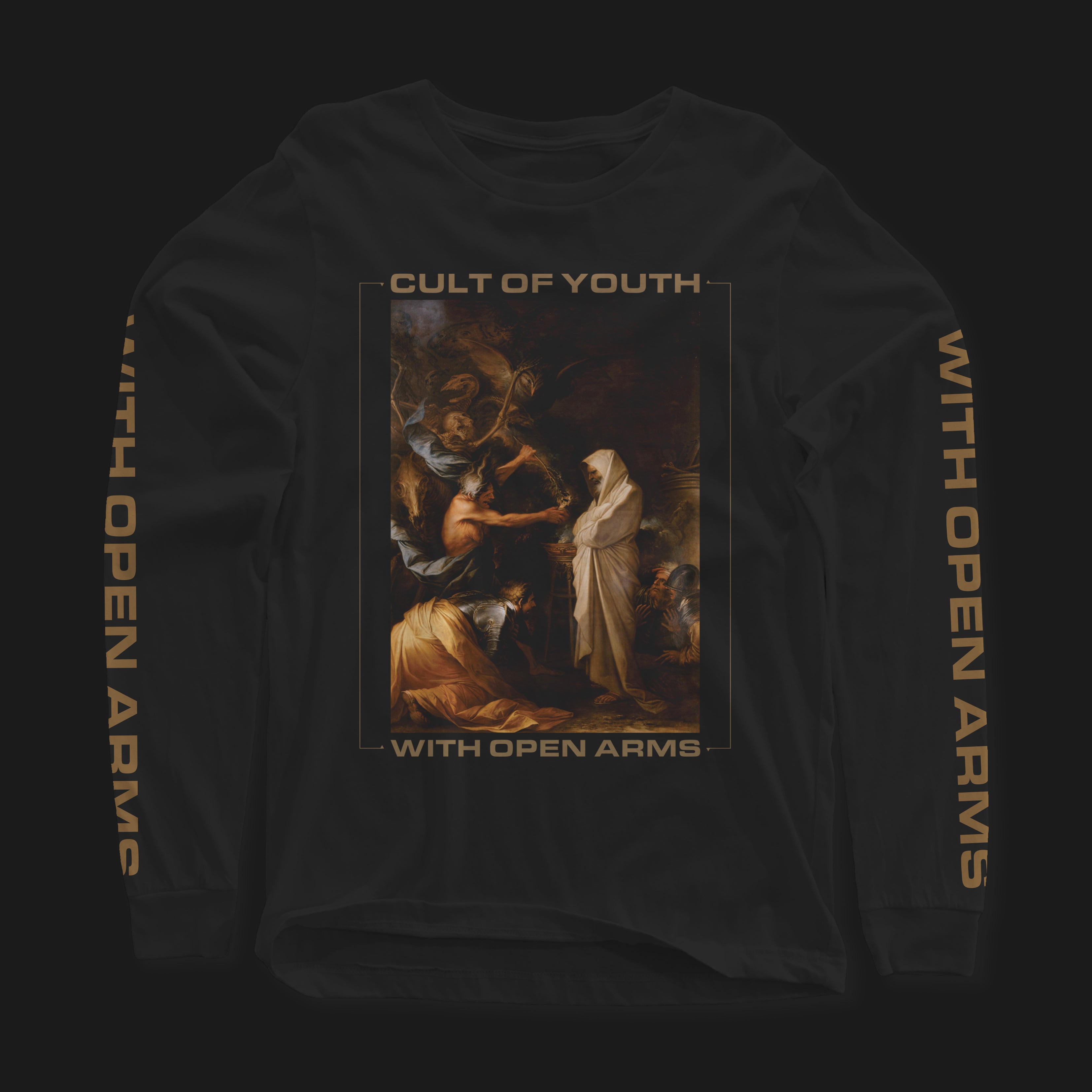 CULT OF YOUTH | WITH OPEN ARMS | LONGSLEEVE PRE ORDER