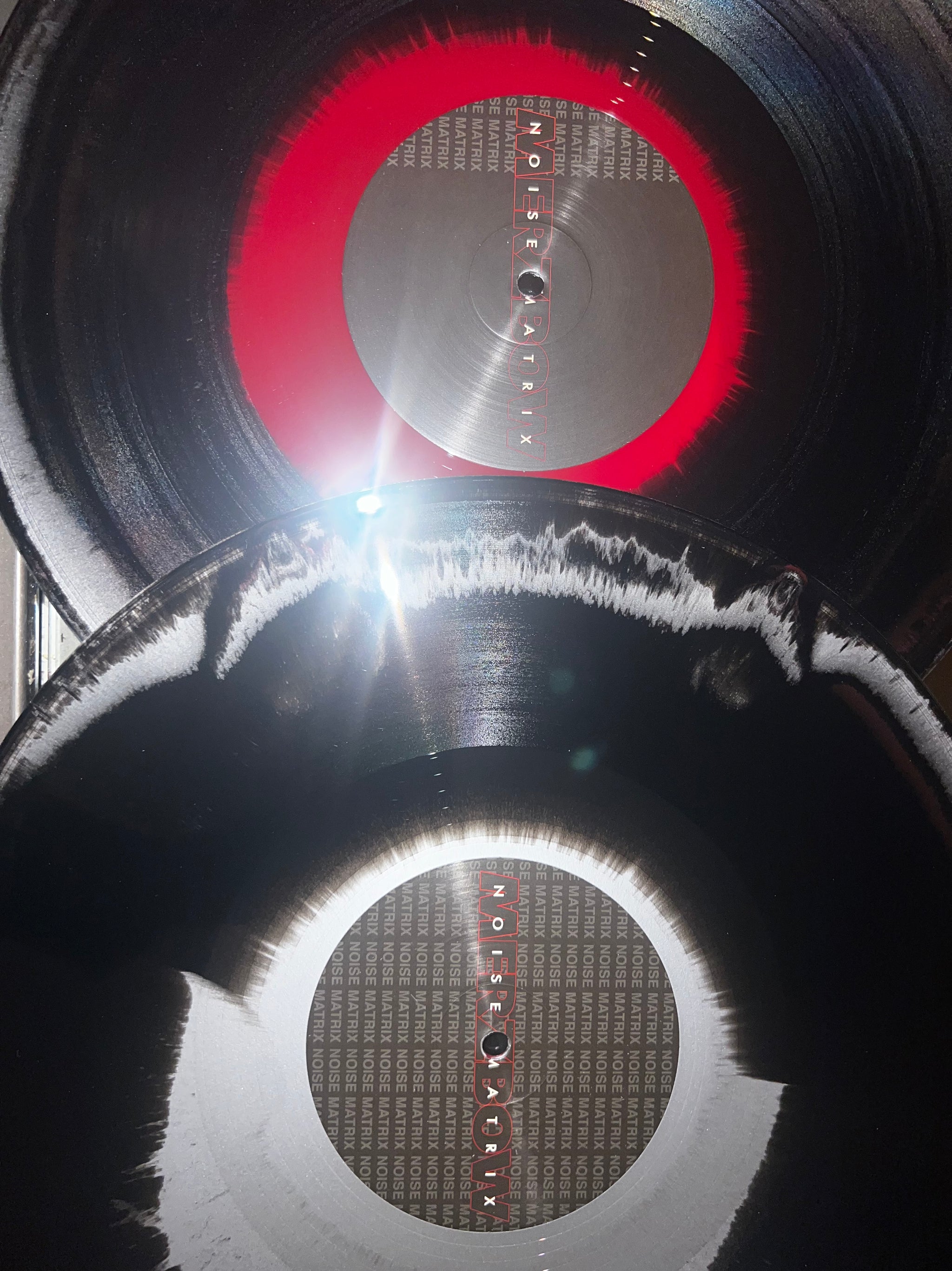 MERZBOW | NOISE MATRIX | RED/BLACK/SILVER MERGE VINYL 2XLP